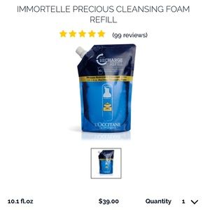 L’Occitane Precious Cleansing Foam Refill 10.1oz